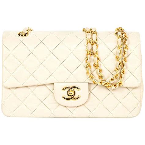 cream chanel classic|Chanel classic bag online shop.